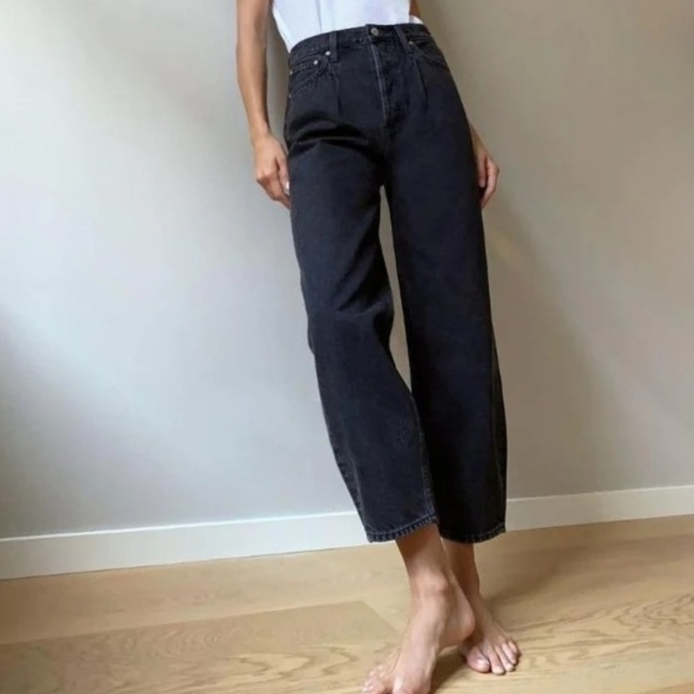 Denim Forum The Gia High Rise Carrot 26L Size 30 - Picture 3 of 15